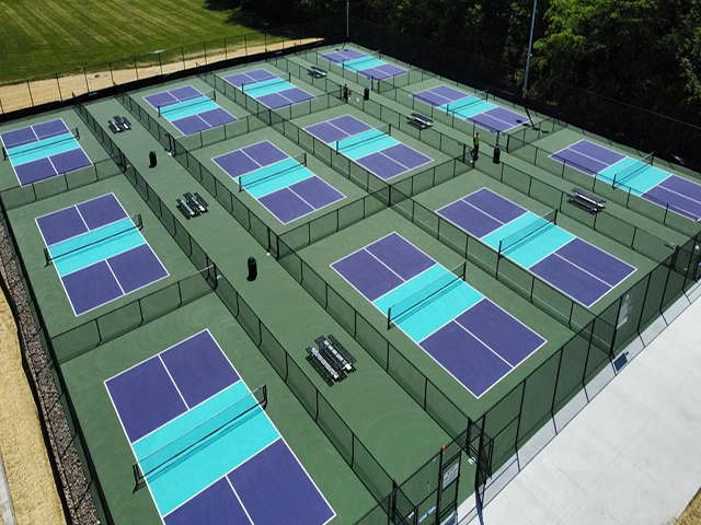Chi phí sơn sân pickleball US OPEN LAYKOLD 9 lớp